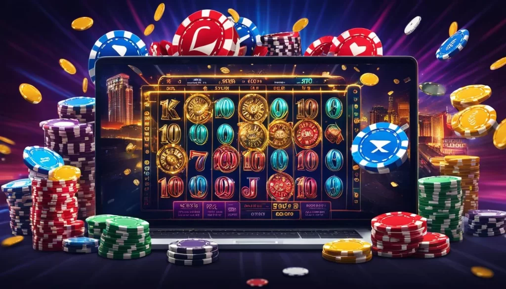 Hình ảnh người chơi may mắn trúng jackpot lớn